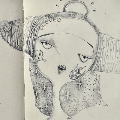 08, grafite su carta