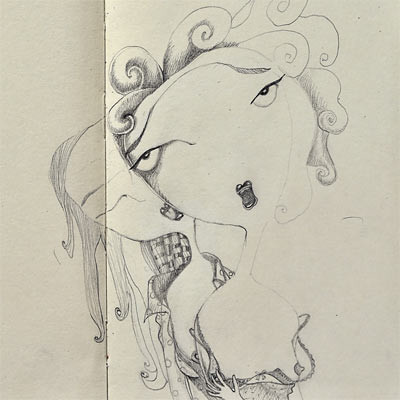 09, grafite su carta